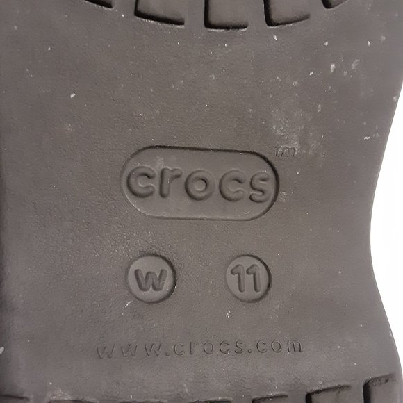 Crocs Womens Meleen Twist Blk/Gray Slip On Open Toe Comfort Sandals 202497 S… - Picture 7 of 8